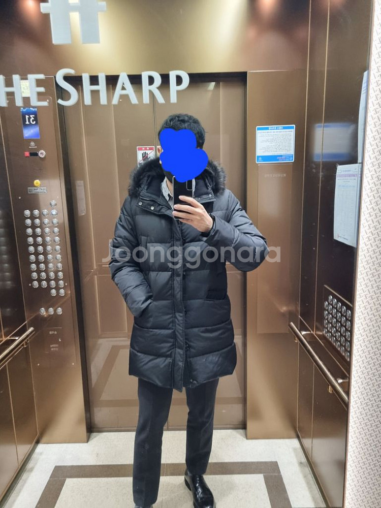 무레르 바비에르 블랙 52사이즈 팝니다.--9