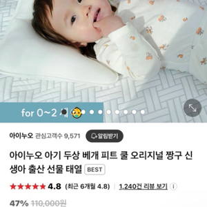 아이누오 두상베개