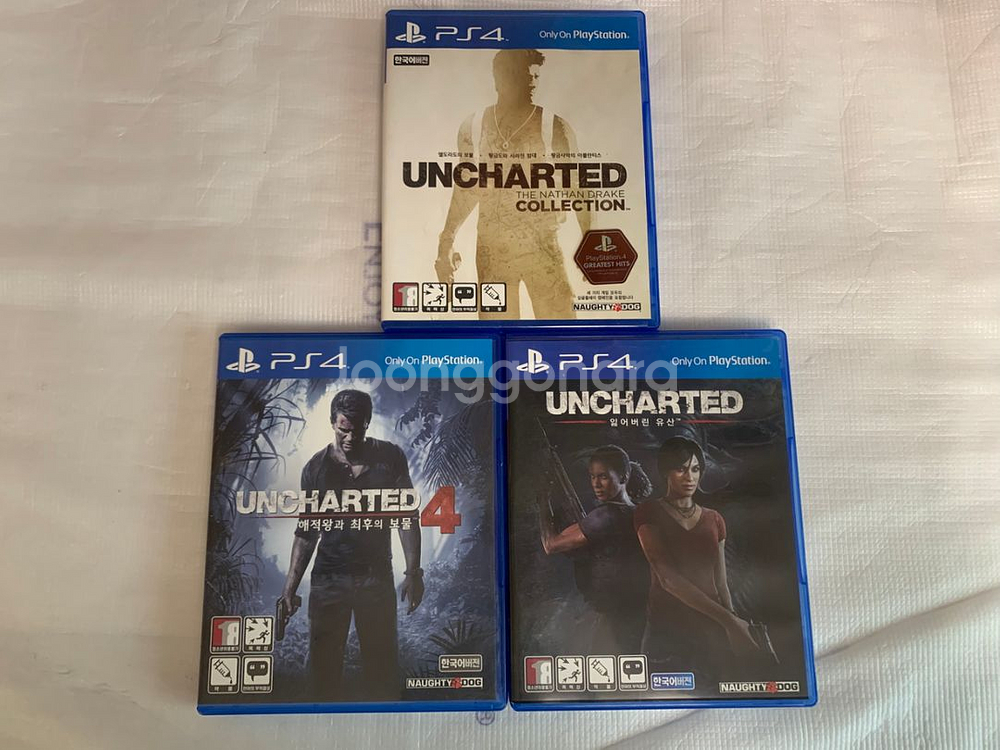 ps4) 언차티드 3종--0