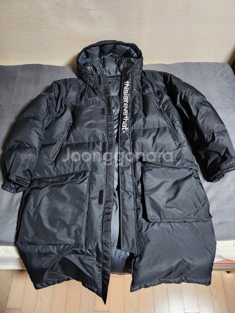 DSN-Logo Oversized Down Parka--1