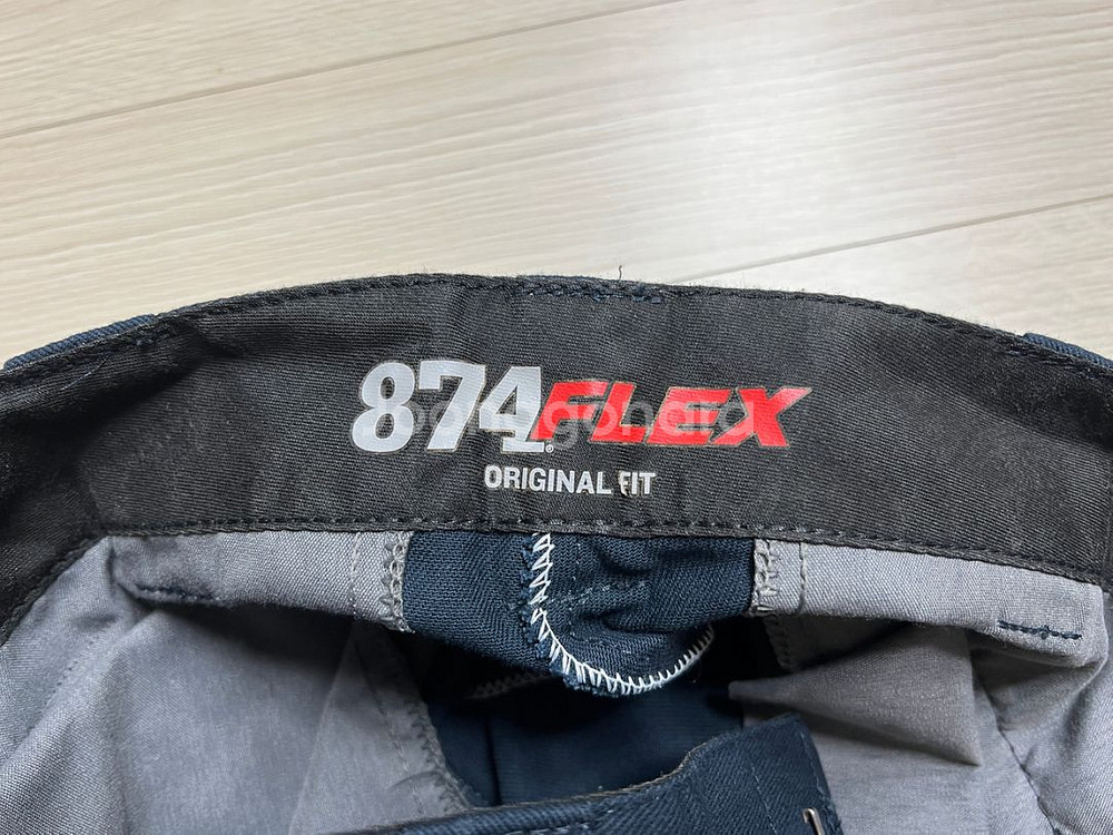 디키즈 874 FLEX 네이비 33X32 사이즈--1