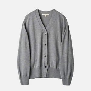 러프사이드 Cropped Knit Cardigan