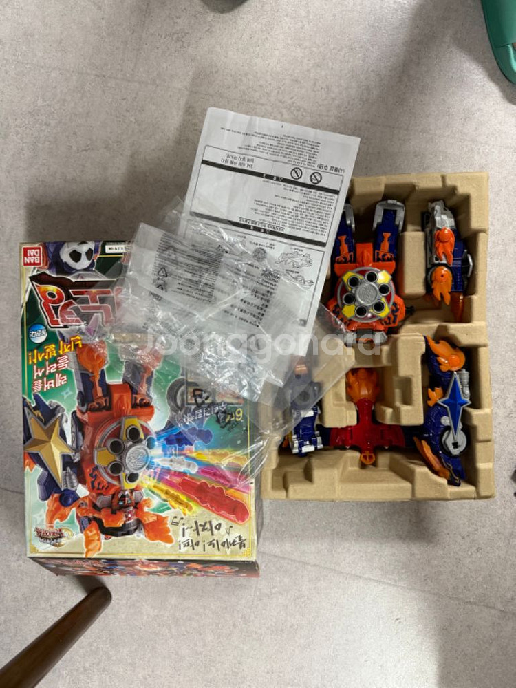 박스 있음)파워레인저 볼케이노킹, 닌자킹 외 팝니다.--1