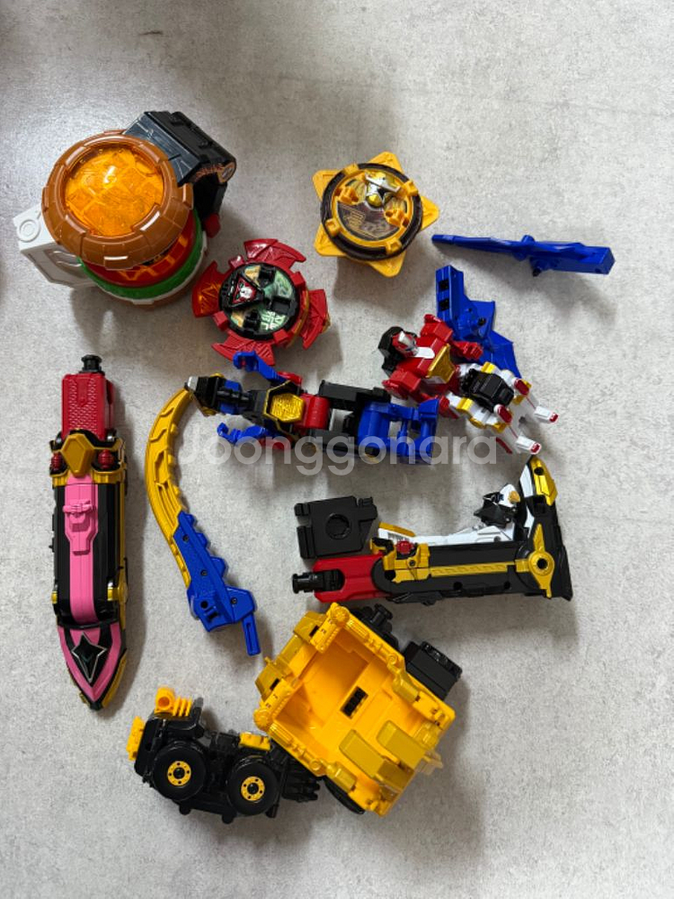 박스 있음)파워레인저 볼케이노킹, 닌자킹 외 팝니다.--5