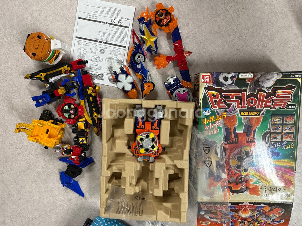 박스 있음)파워레인저 볼케이노킹, 닌자킹 외 팝니다.--3