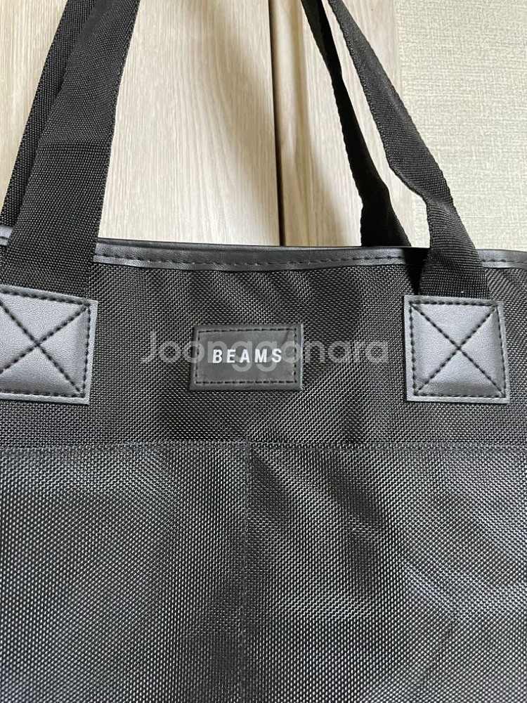 빔즈 블랙 토트백 잡지부록 실사용x--1