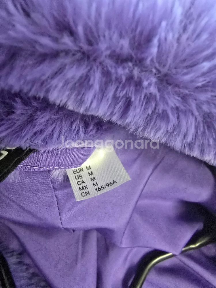 H&M 퍼자켓--1