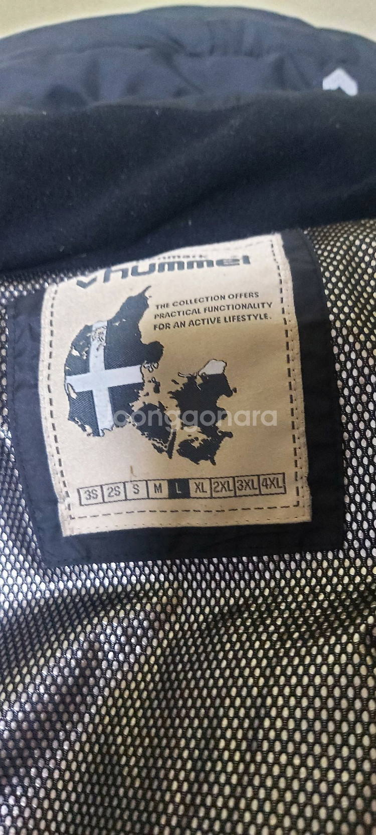 험멜 남성용 덕다운 하프패딩,벤치코트,다운자켓,L--8