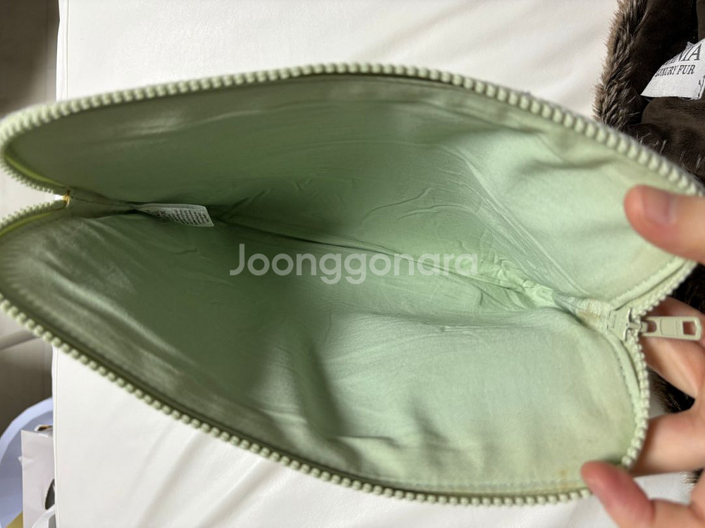 hay 11인치 아이패드 파우치 민트그린 택포--2