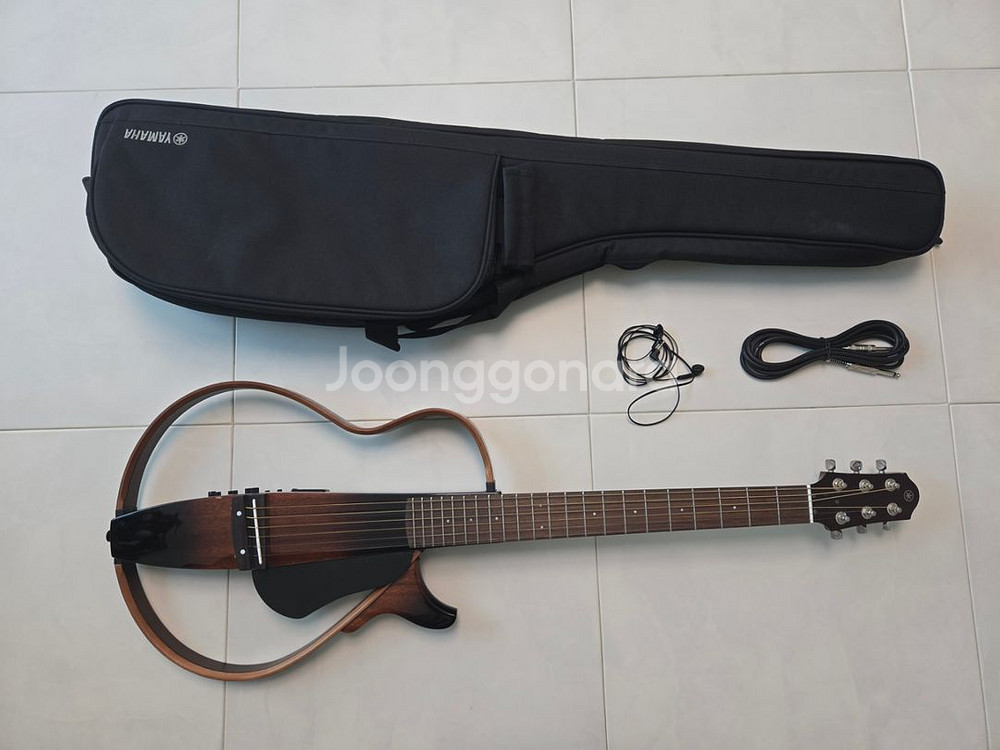 야마하 사일런트 기타 SLG200S (스트랩있음)--0