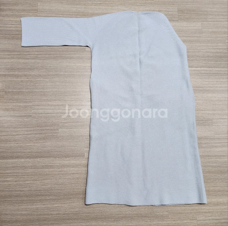 새제품) 엣지 니트 롱가디건 66--2