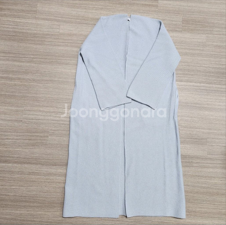 새제품) 엣지 니트 롱가디건 66--1