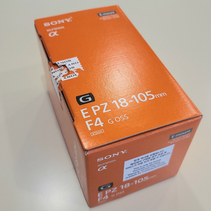 SONY 알파 E PZ 18-105mmF4 G OSS