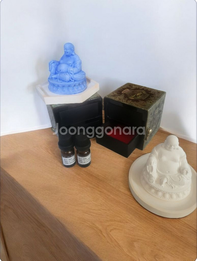 자개보석함 와. 사자.석고방향제 선물세트--1