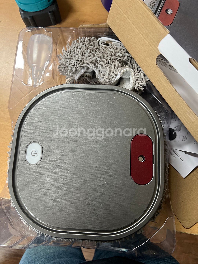 JENMV젠뮤비 스마트 로봇청소기 무선스팀--1