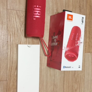 JBL flip6 레드 블루투스 스피커 민트급