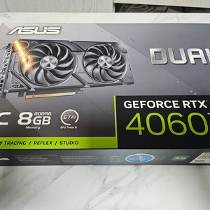 ASUS RTX4060ti dual oc