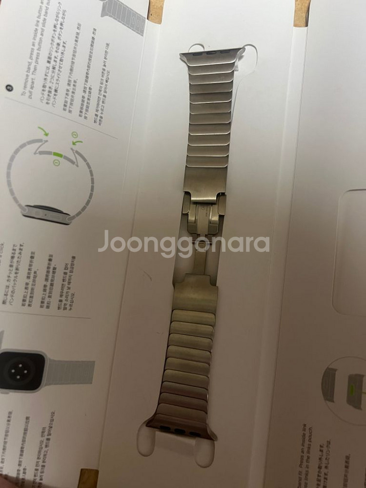 애플워치 7 에르메스 45MM 94% + 정품스트랩4종--4