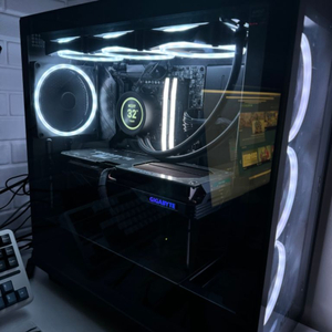 9800x3D 반본체 NZXT감성