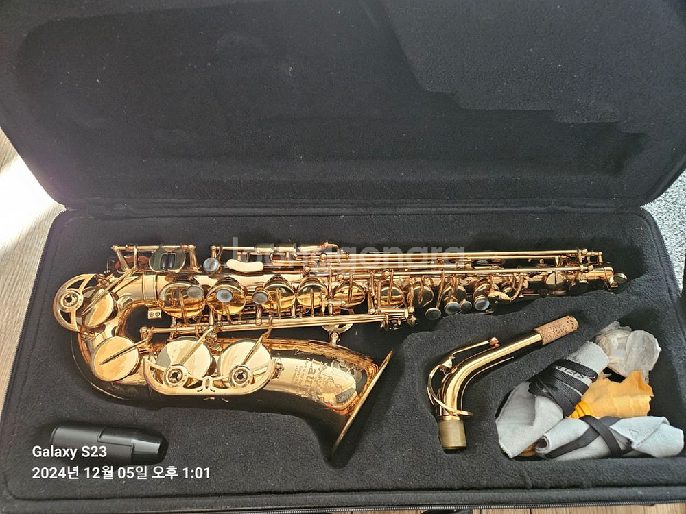 로라(LAURA)알토색소폰 모델번호 LAS-9000U--6