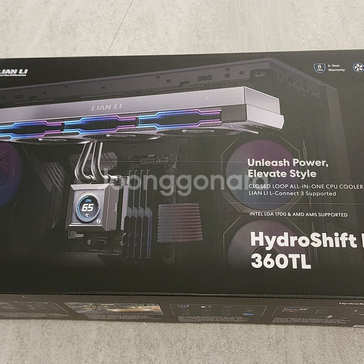 리안리 TL 팬, 하이드로 시프트 LCD 360TL--7
