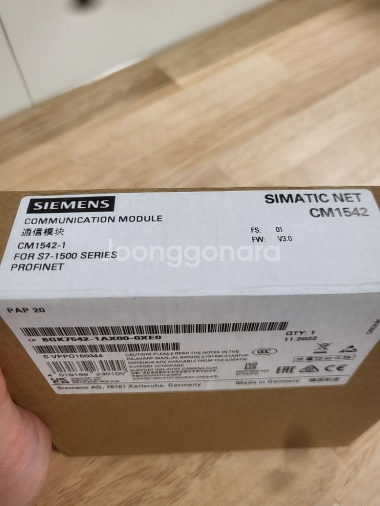 지멘스PLC S7-1500 CP1543-1 CM1542--1