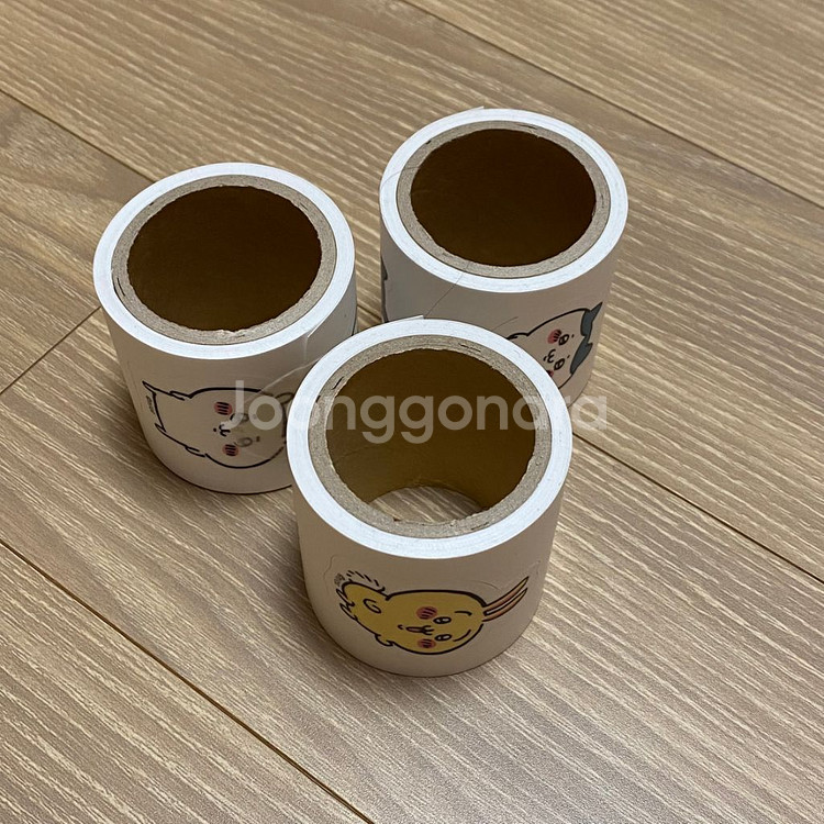 먼작귀 치이카와 롤스티커3종--1
