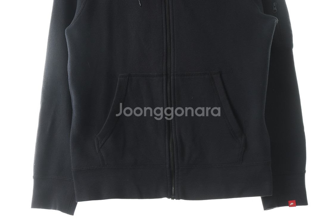 (M) 나이키 후드집업 블랙 테크팩 올드스쿨--3