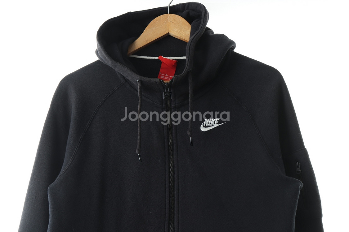 (M) 나이키 후드집업 블랙 테크팩 올드스쿨--2