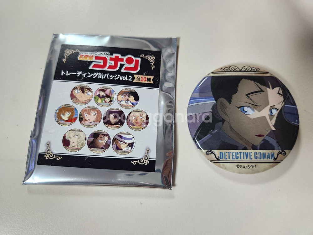 명탐정 코난 키르 뱃지,tcg카드,씰스티커 세트--1
