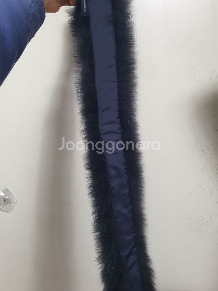 미사용)sagafurs 사가폭스 여우털 목도리.자석.모--5