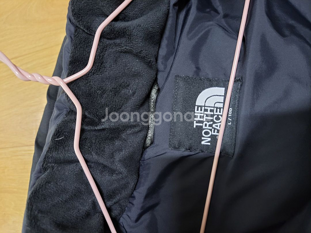 노스페이스 구스 롱 패딩 L 100 사이즈--2