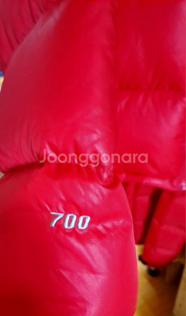 마지막할인!!!노스페이스 패딩 레드 M- 95- 700--2