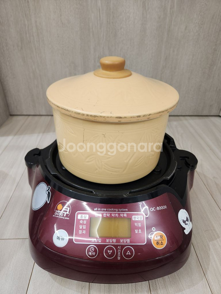 오쿠 oc-8000r 상태 작동굿. 착불5--2