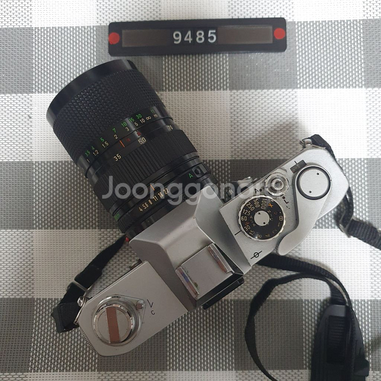 캐논 FT 필름카메라 35-70mm 렌즈 장착--2