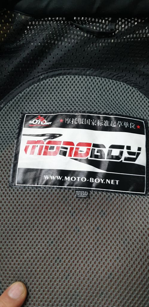 모토보이 오토바이자켓(해외판) 110호 보호대내장됨!--3
