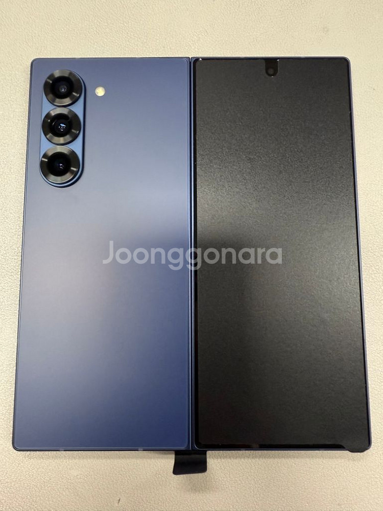 갤럭시폴드6 1테라 네이비--1