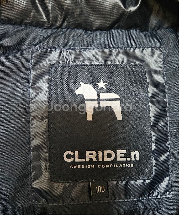 CLRIDE.N 후드패딩조끼 100--1