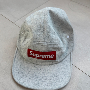 Supreme Coated Denim Camp Cap