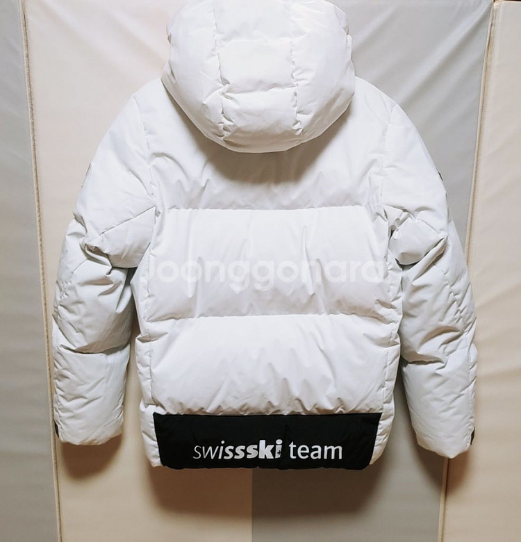 [L] 데상트 아우디 SKI 패딩점퍼 화이트1194--7