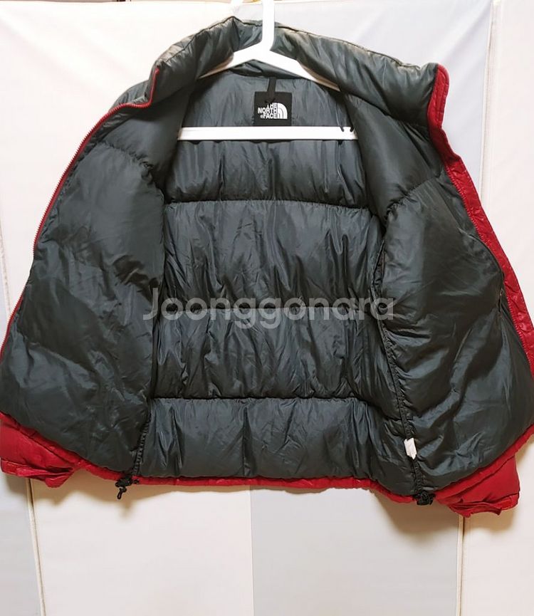[XL] 노스페이스 눕시 패딩점퍼 다크레드1195--1