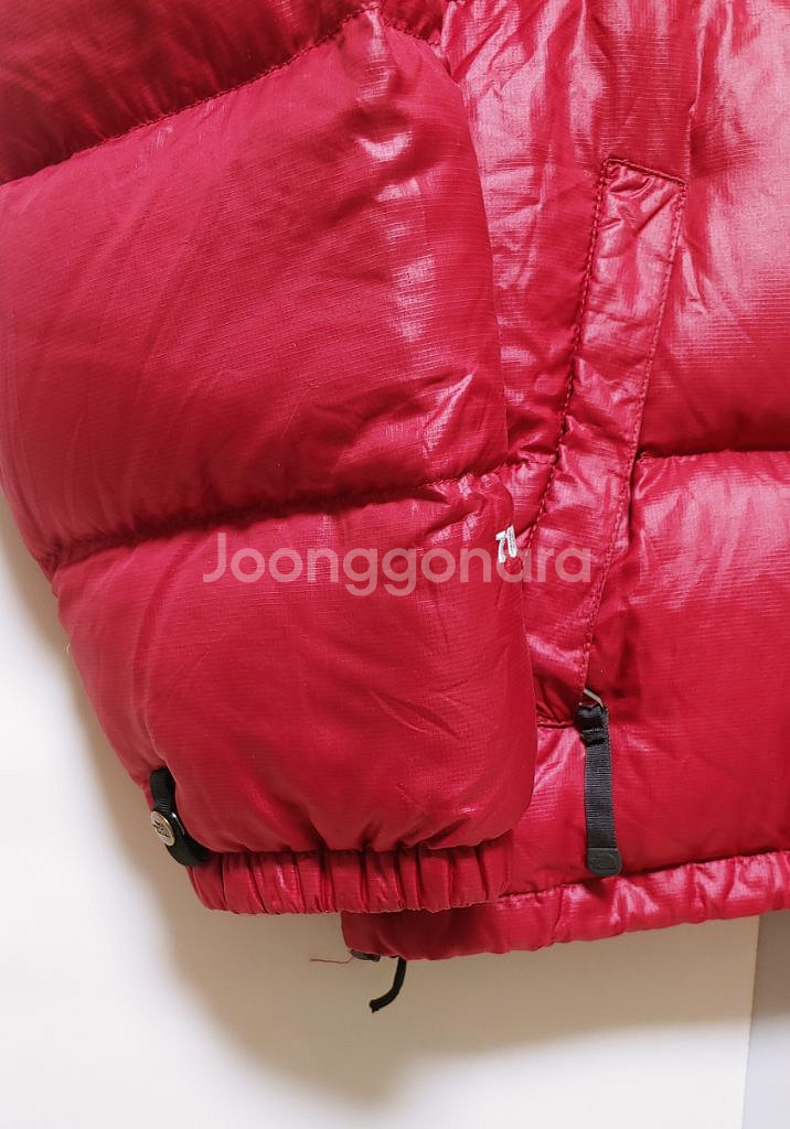 [XL] 노스페이스 눕시 패딩점퍼 다크레드1195--4