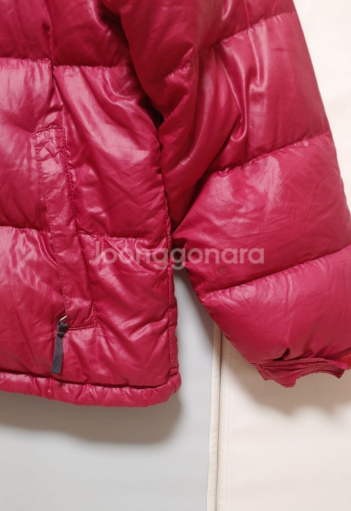 [XL] 노스페이스 눕시 패딩점퍼 다크레드1195--5