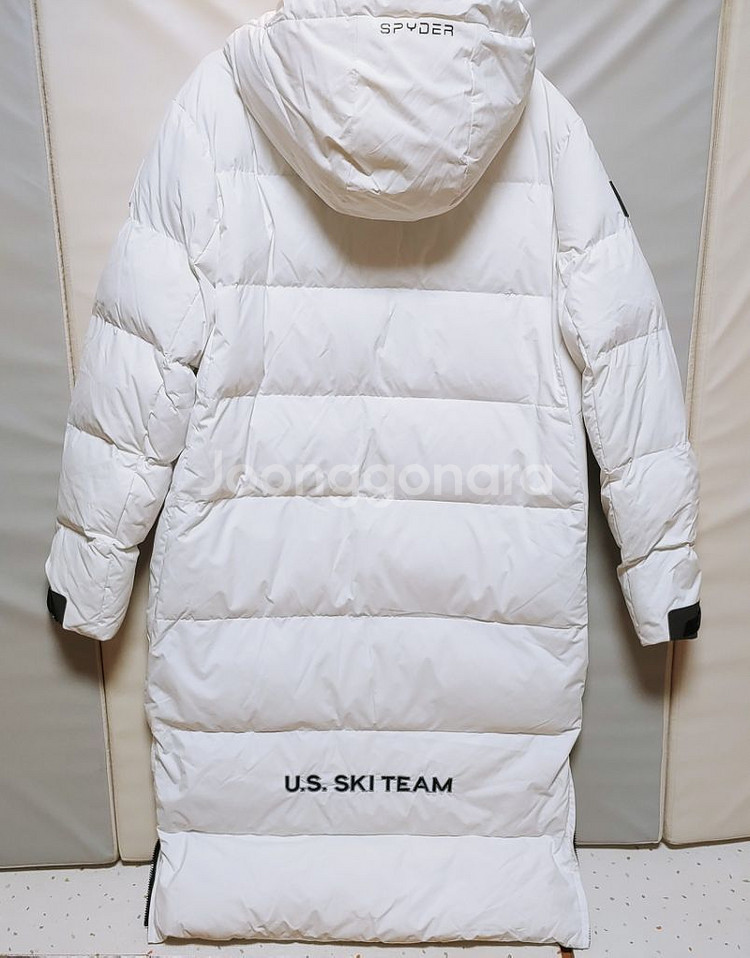 [XL] 스파이더 US 스키 롱패딩점퍼 화이트1198--8