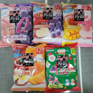 오이히로 일본곤약젤리 1봉지( 12 pcs)