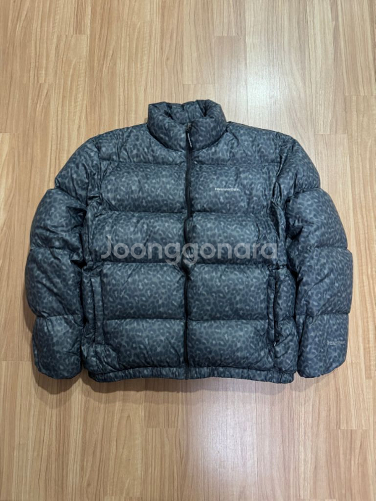 [XL] 디스이즈네버댓 패딩 레오파드 올리브--1