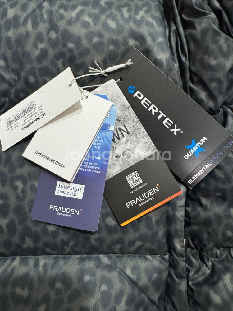 [XL] 디스이즈네버댓 패딩 레오파드 올리브--3