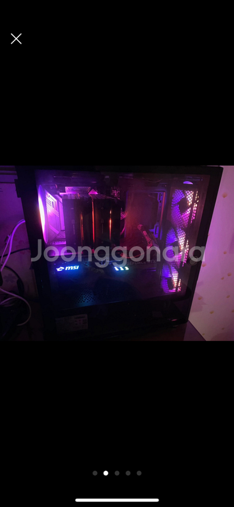 고사양 컴퓨터 본체+모니터 데스크톱 판매합니다--1