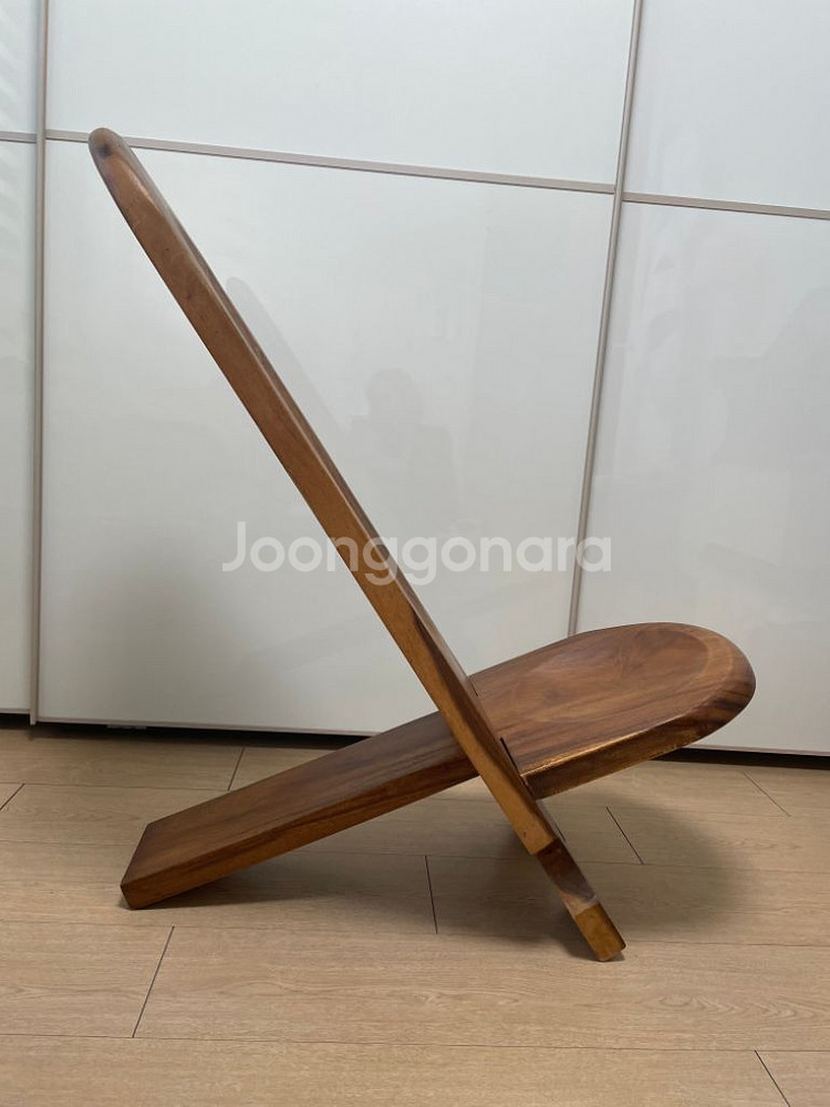 통원목 조립 장식 의자--1