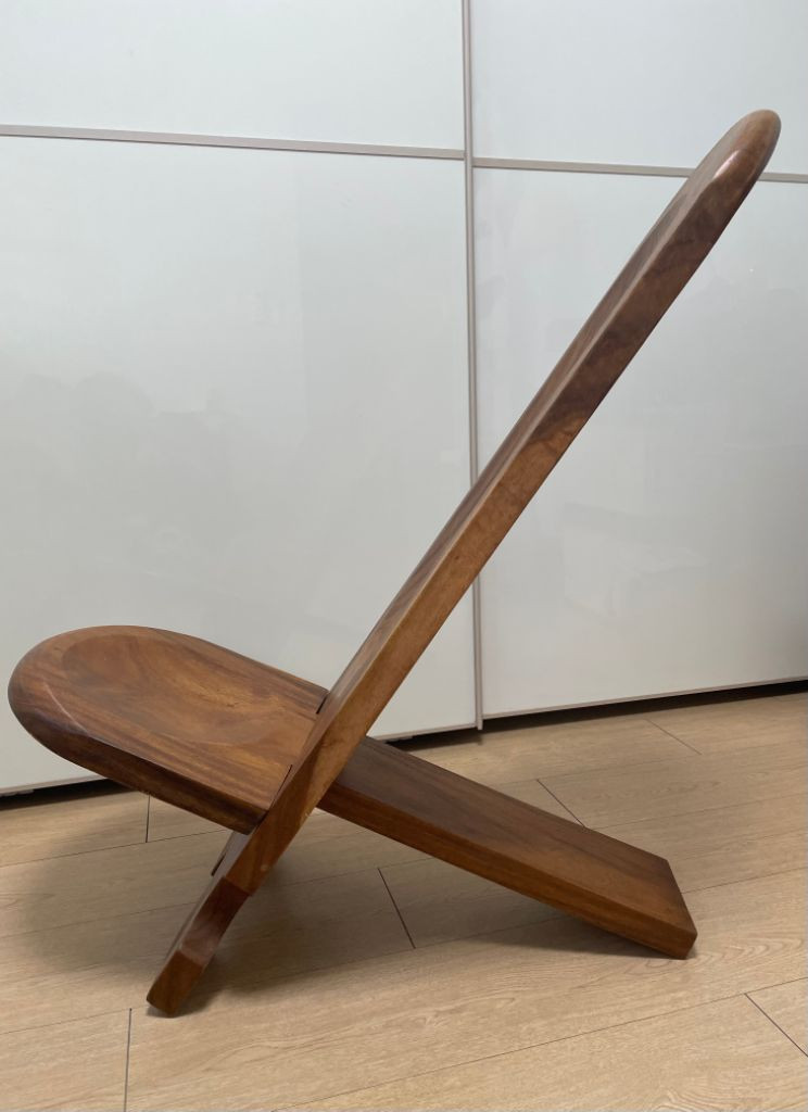 통원목 조립 장식 의자--3